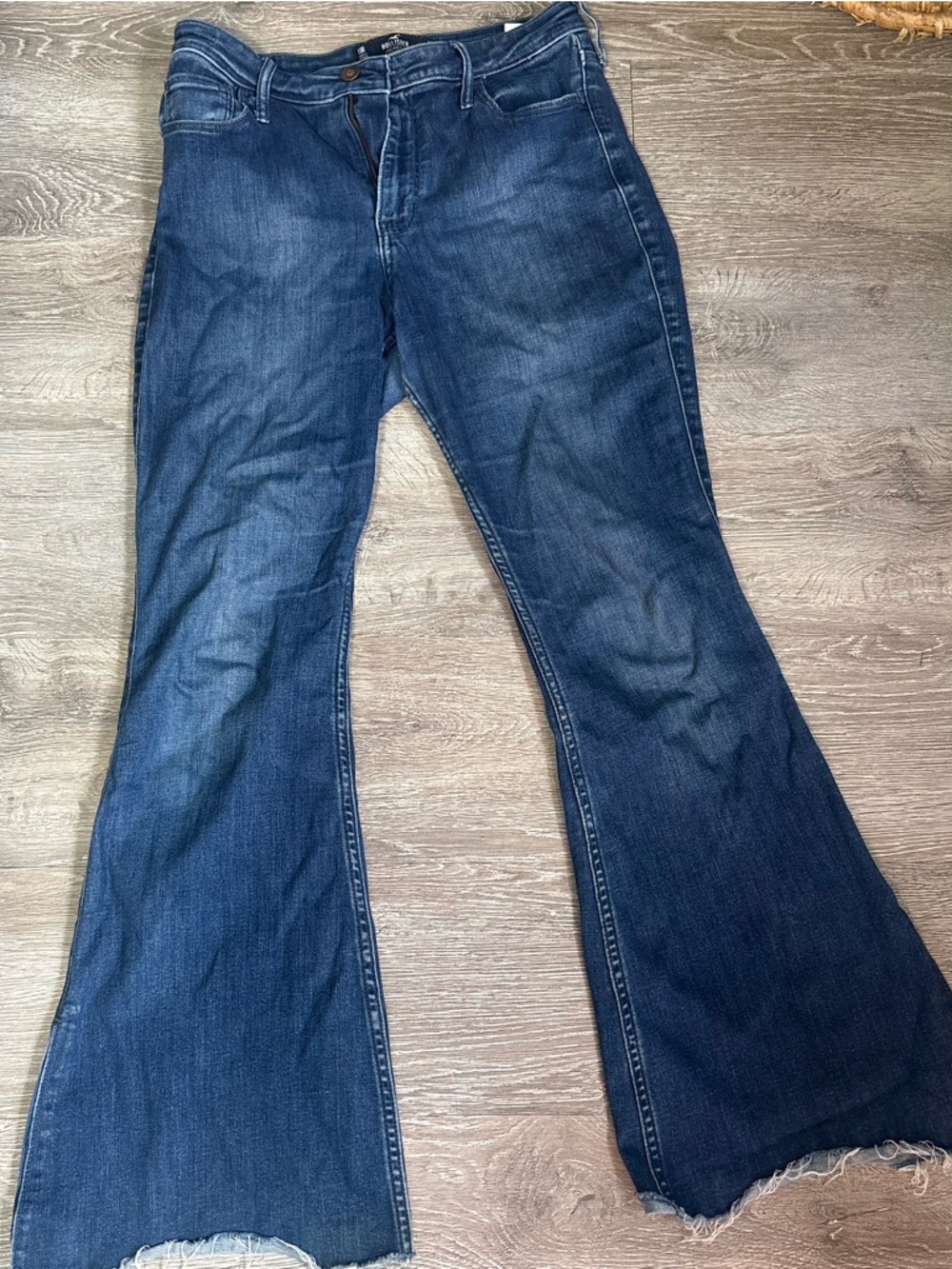 Hollister Dark Blue Flare Jeans